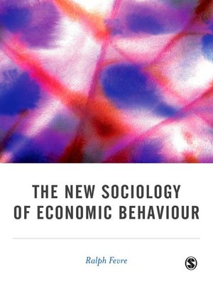 cover image of The New Sociology of Economic Behaviour